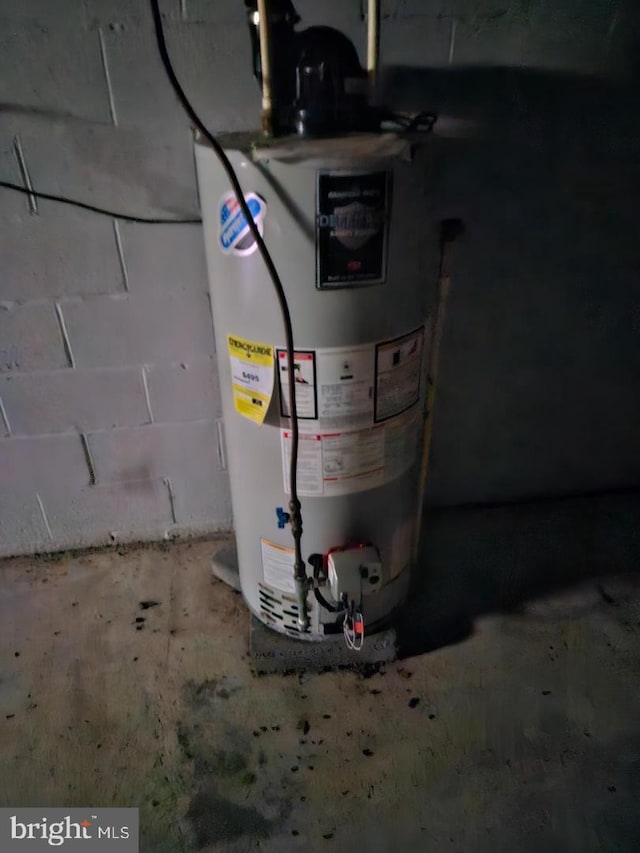 utilities featuring water heater