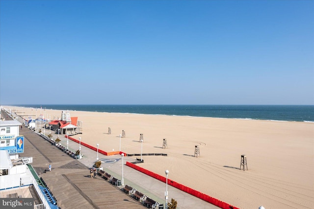 water view featuring a view of the beach