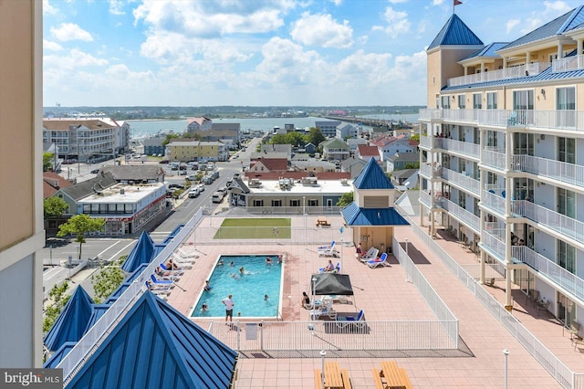 view of pool