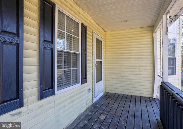 view of deck