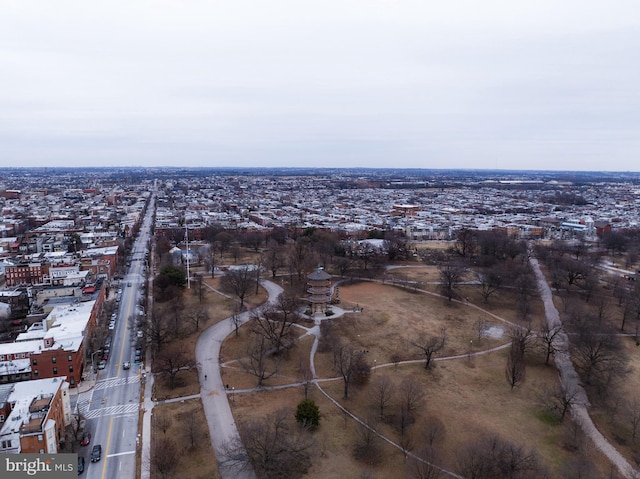 bird's eye view