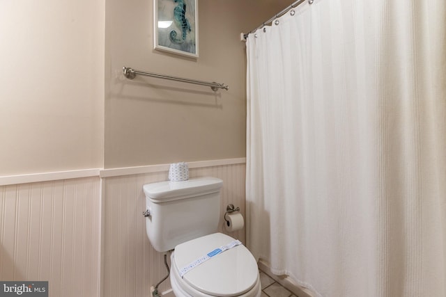 bathroom with toilet