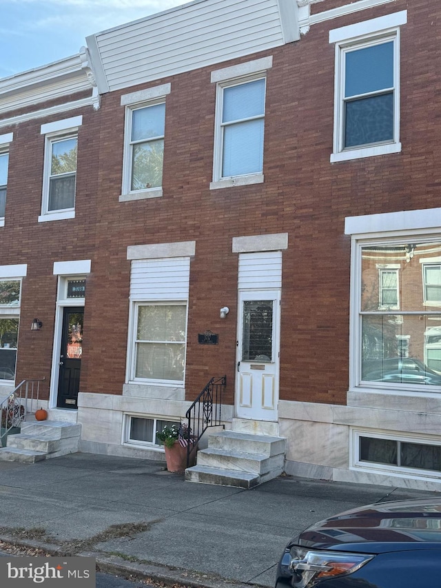 view of townhome / multi-family property