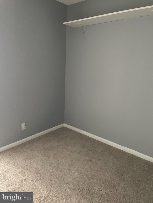 spare room with carpet flooring