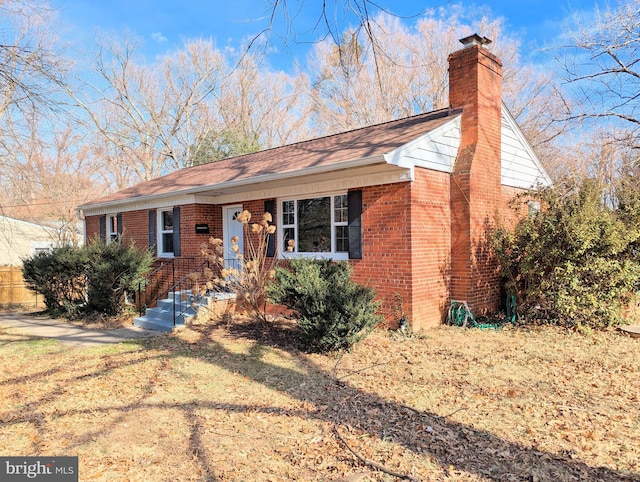 view of ranch-style home