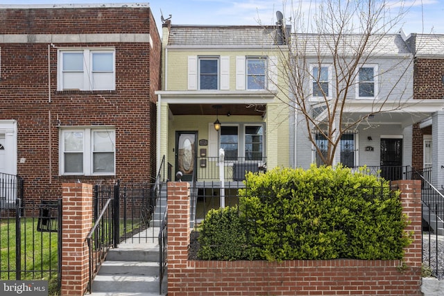 view of townhome / multi-family property