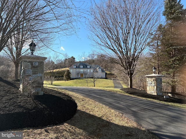 view of road