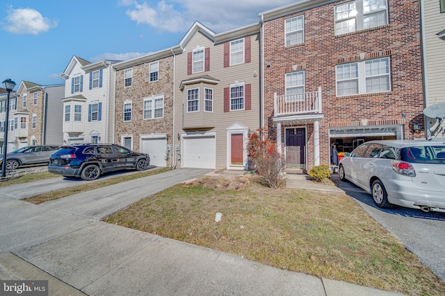 view of townhome / multi-family property