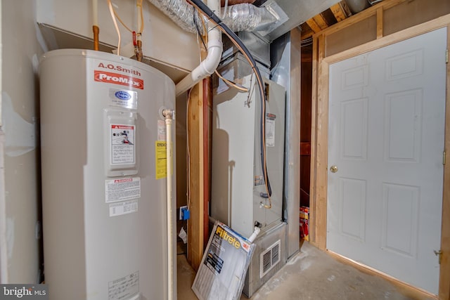 utilities with electric water heater