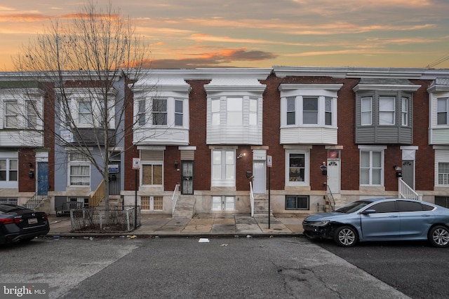 view of townhome / multi-family property