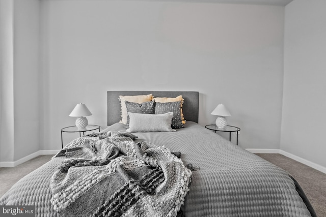 bedroom featuring carpet floors