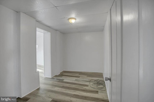 interior space featuring light hardwood / wood-style floors