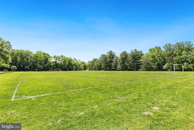 11501 Piney Lodge Rd, North Potomac, MD 20878 - view of yard with an area for sports