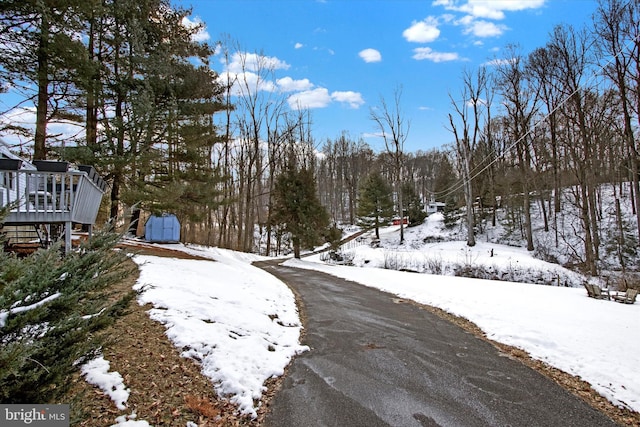 view of street