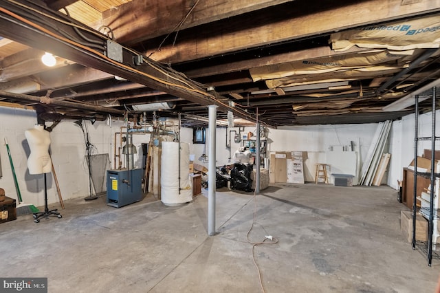 910 Woodland Ave, Burlington, NJ 08016 - basement with water heater