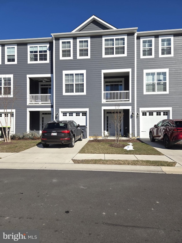 view of townhome / multi-family property