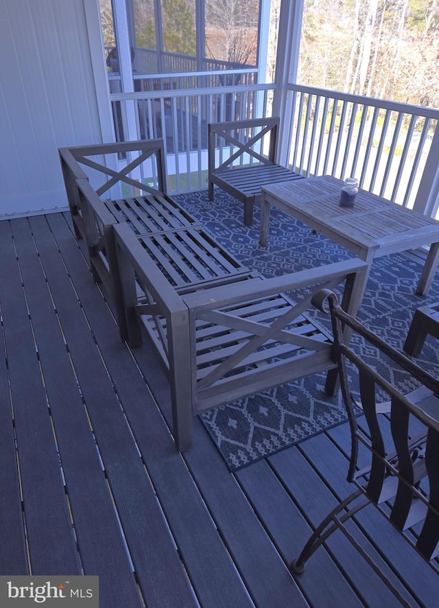 view of deck