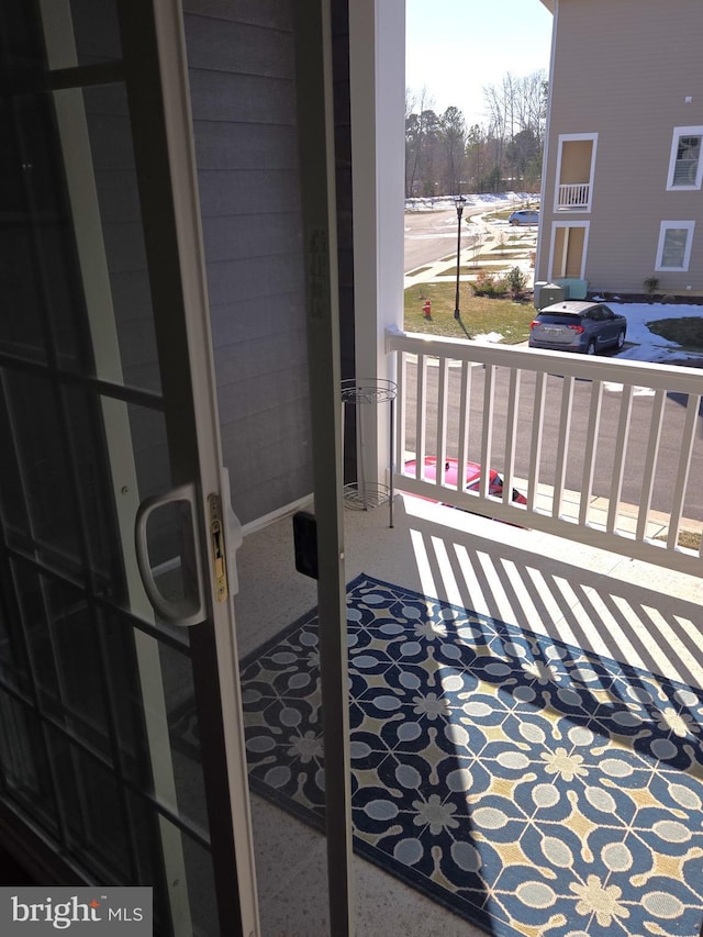 balcony featuring grilling area