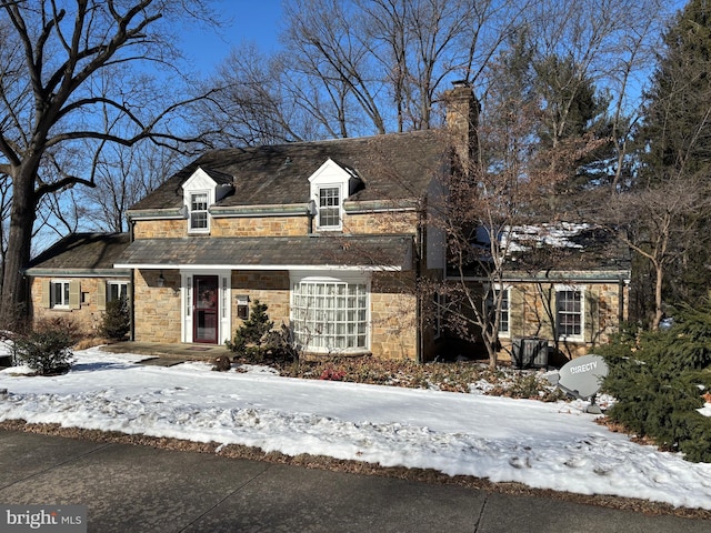 view of cape cod-style house