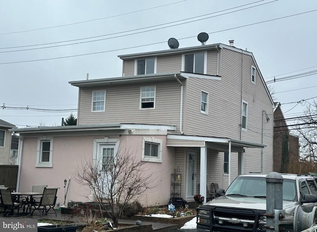 view of rear view of house