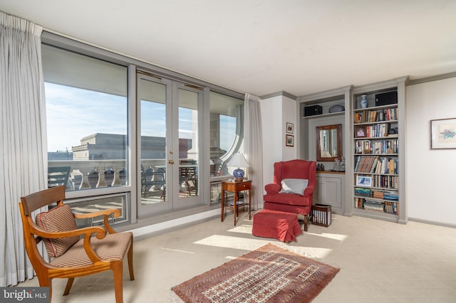 view of sitting room