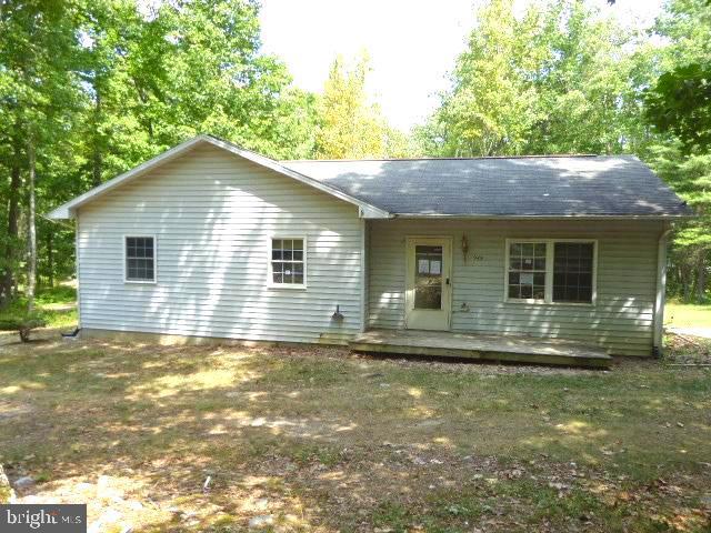 view of back of property