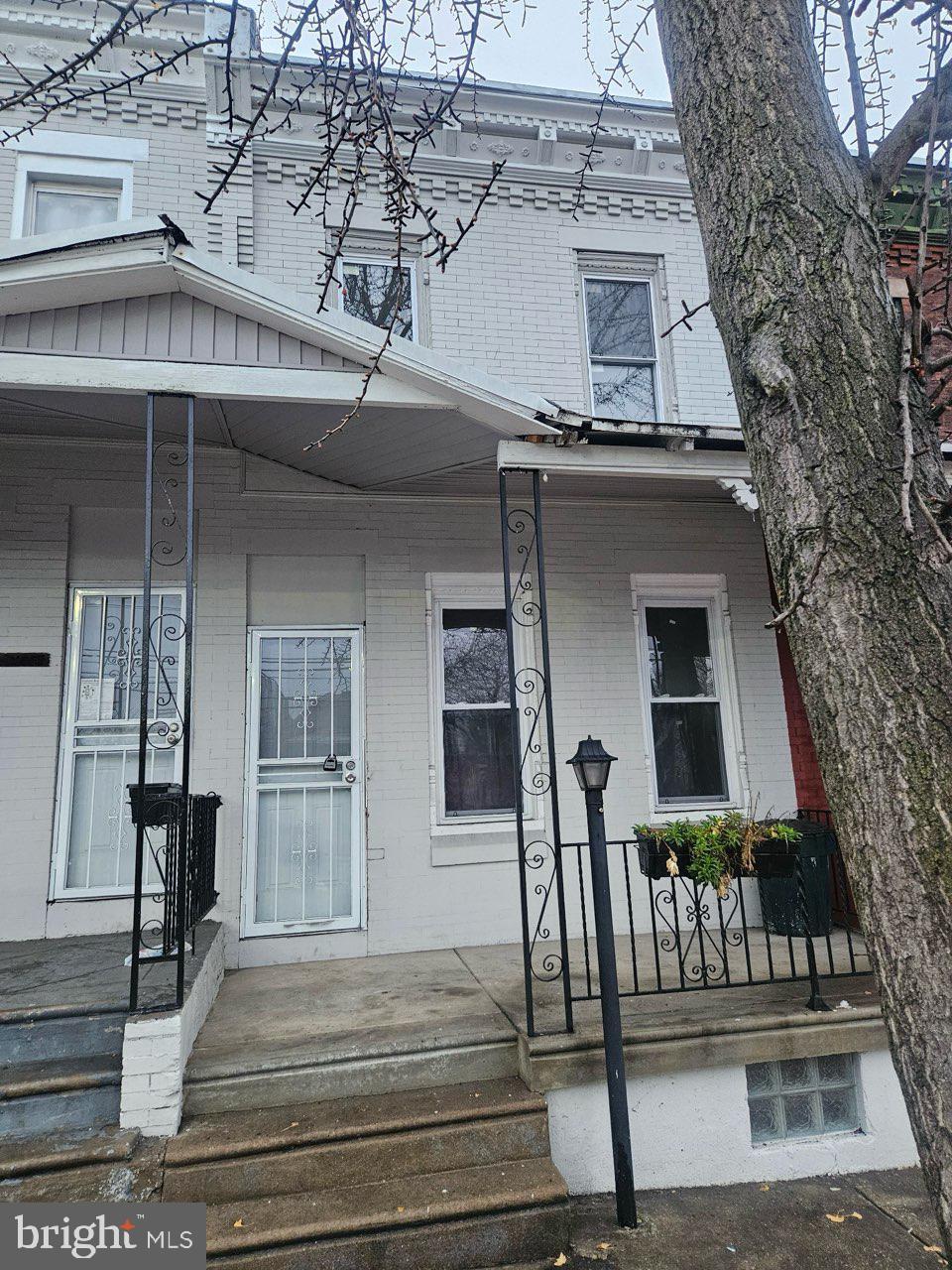 exterior space with covered porch