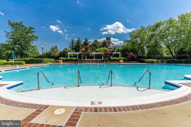 view of community pool