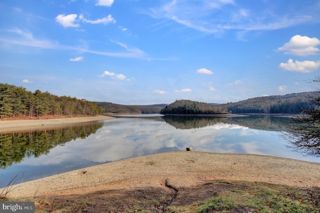 property view of water