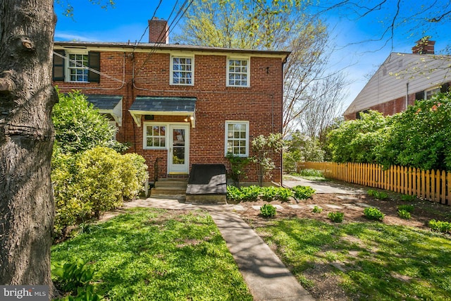 view of rear view of house