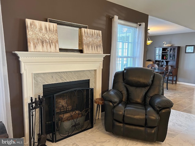 view of sitting room