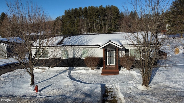 view of front of house