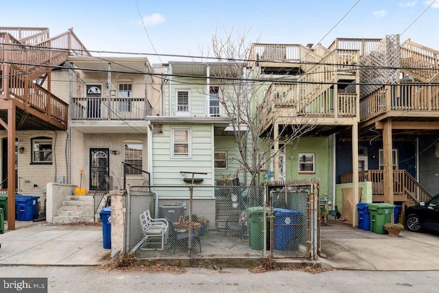 view of rear view of house