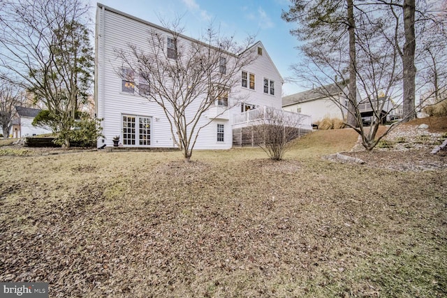 view of rear view of house