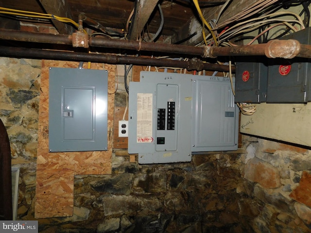 utilities with electric panel