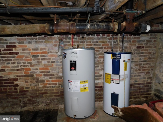 utilities with electric water heater