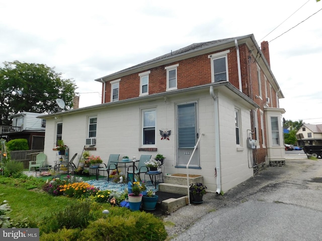 view of back of property