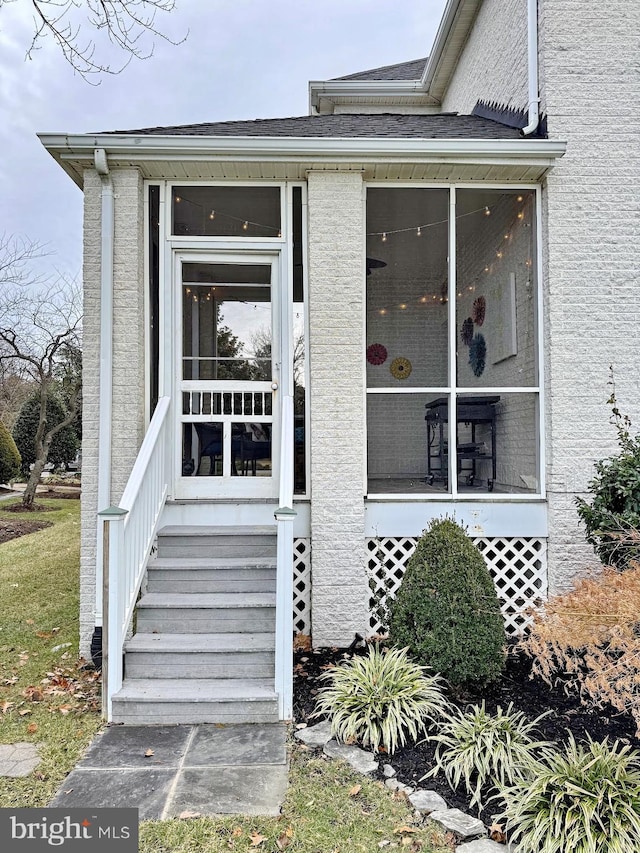 view of property entrance