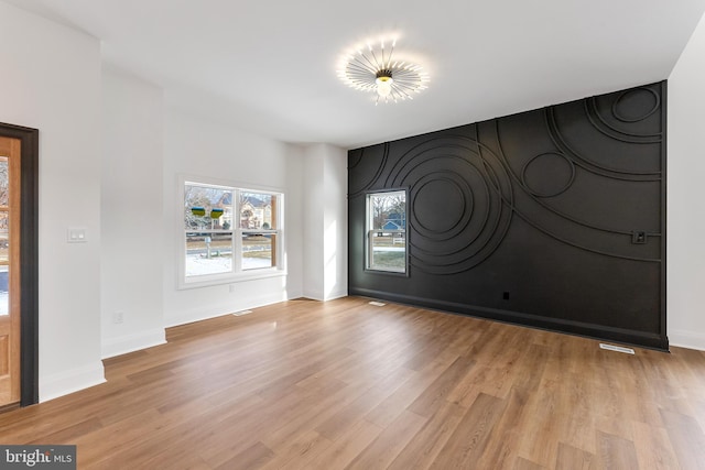 entrance foyer with light wood-type flooring