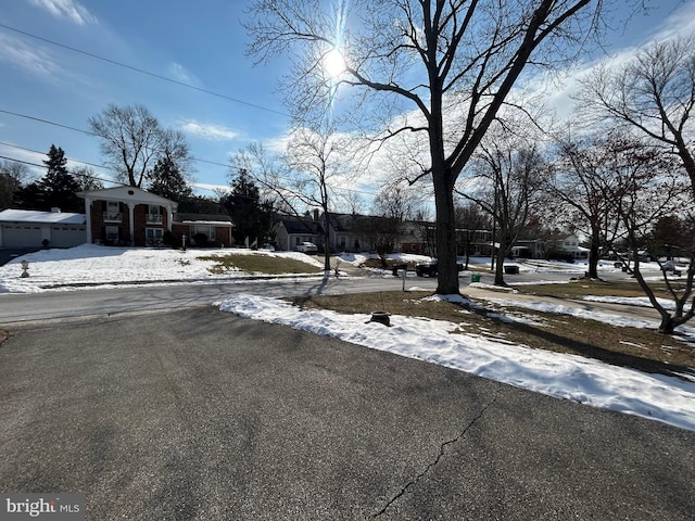 view of street