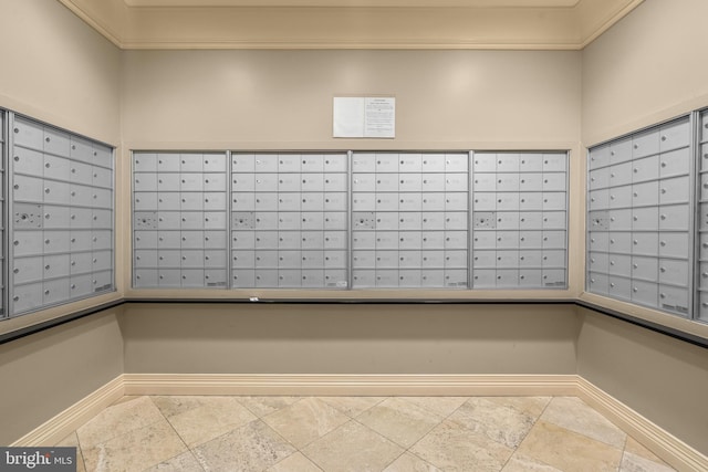 surrounding community featuring mail area