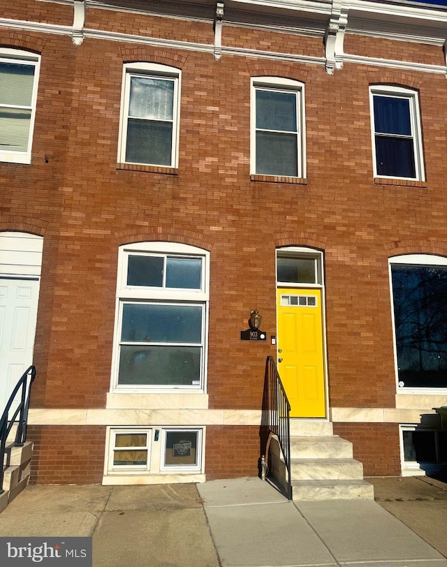 view of townhome / multi-family property