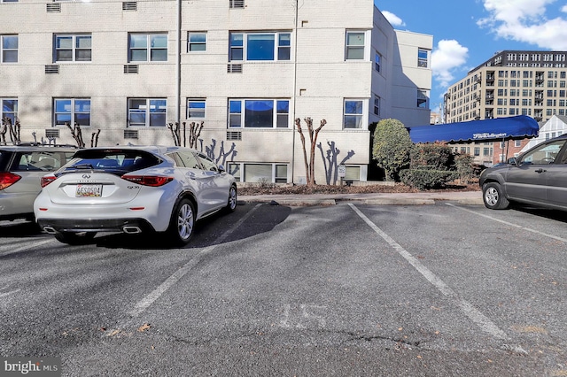 view of vehicle parking