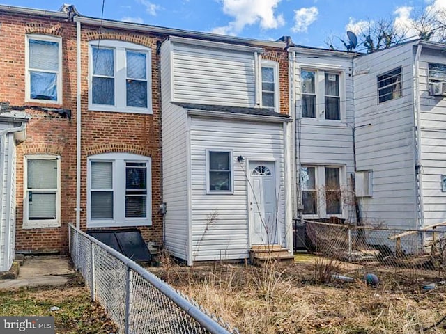 view of rear view of property