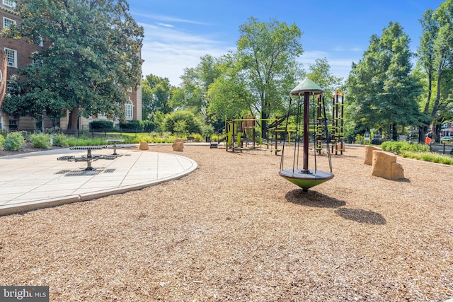 view of playground