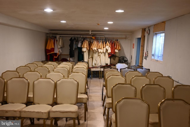 view of home theater room