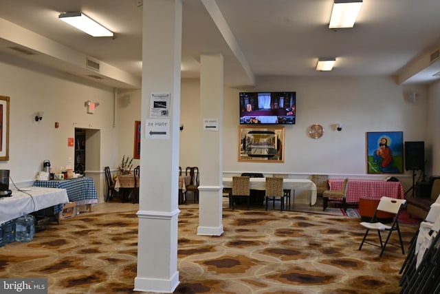 view of community lobby