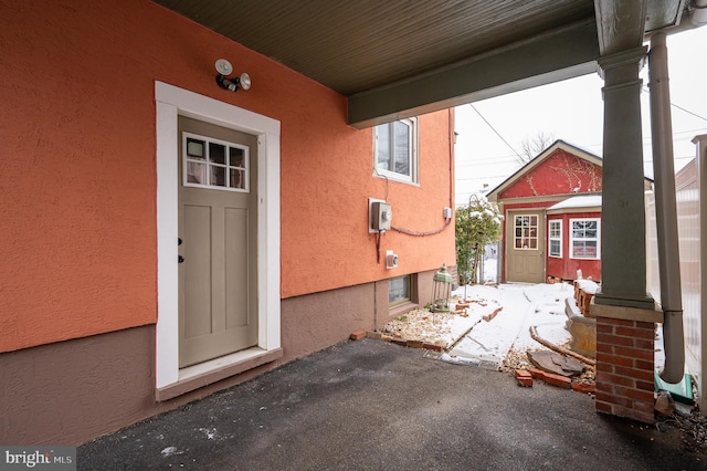 view of property entrance