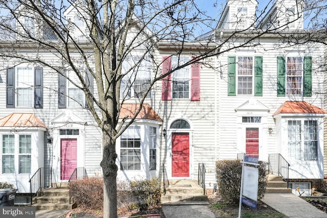 view of townhome / multi-family property