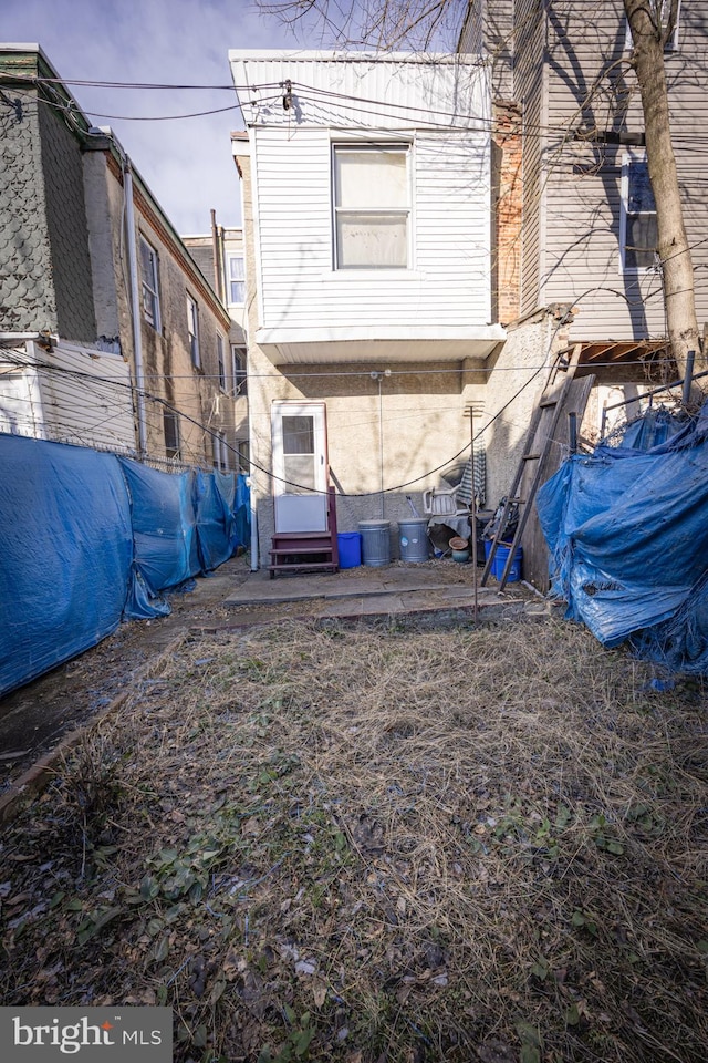 view of rear view of property